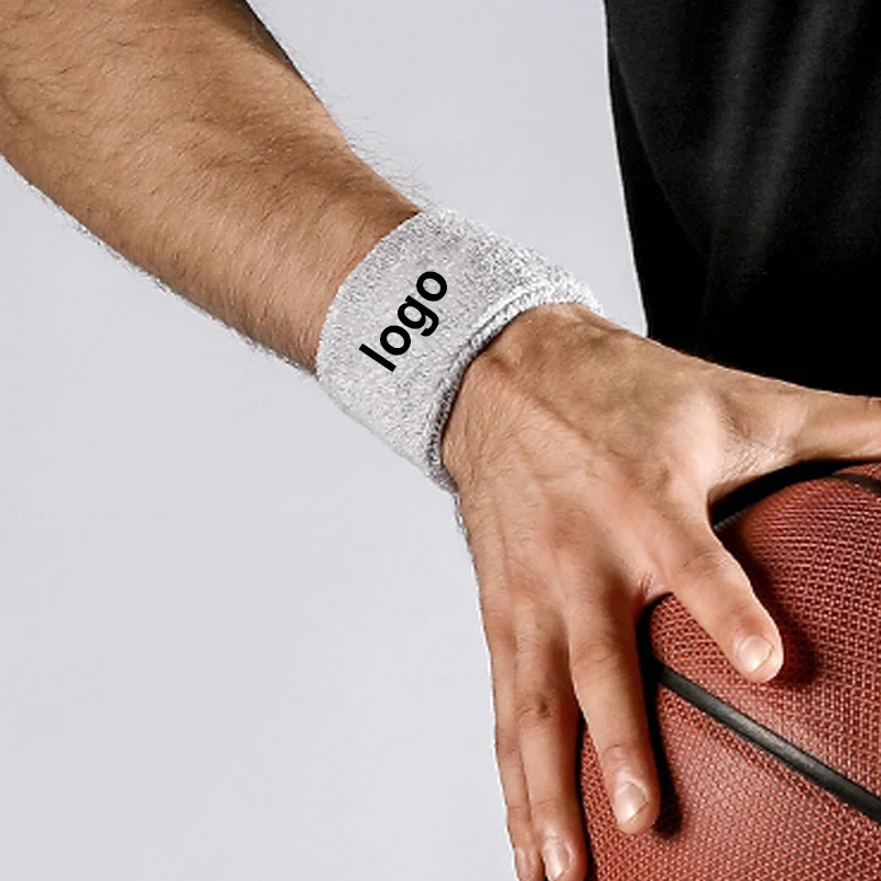 
Wholesale Custom Cotton colorful Sport Protect Hands Hot Sale Wristbands Sweatbands 