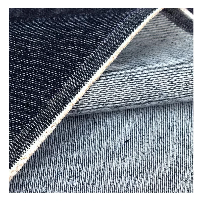 21003-Eco Friendly Factory Wholesale Sustainable Hemp Organic Cotton Twill Denim Fabric With Low Price