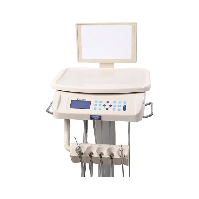 China fengdan dental chair hospital clinic dental equipment Electric Leather Ce 4 Holes dental units chairs for cheap price