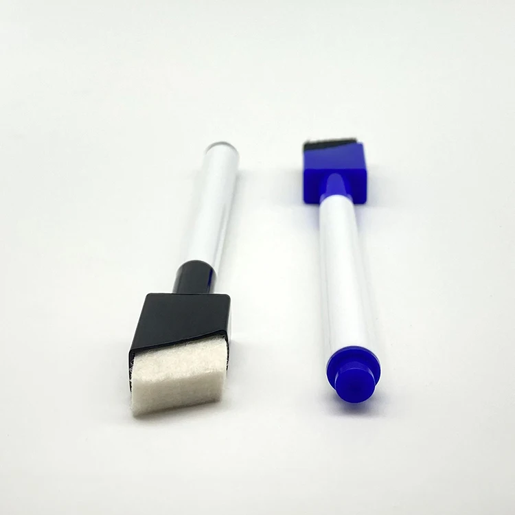 Supplier high quality low odor dry-erase whiteboard marker pen  wet erase white board marker with eraser for office