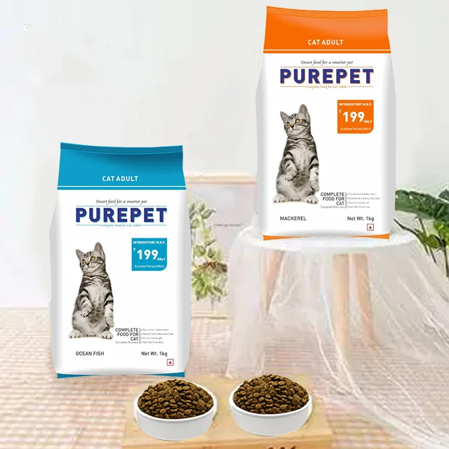 OEM ODM Chinese Low Price Pet Food 25% Protein Probiotic Puppy Content Adult Beef Flavor Cat Food Minimum $0.84 per kg
