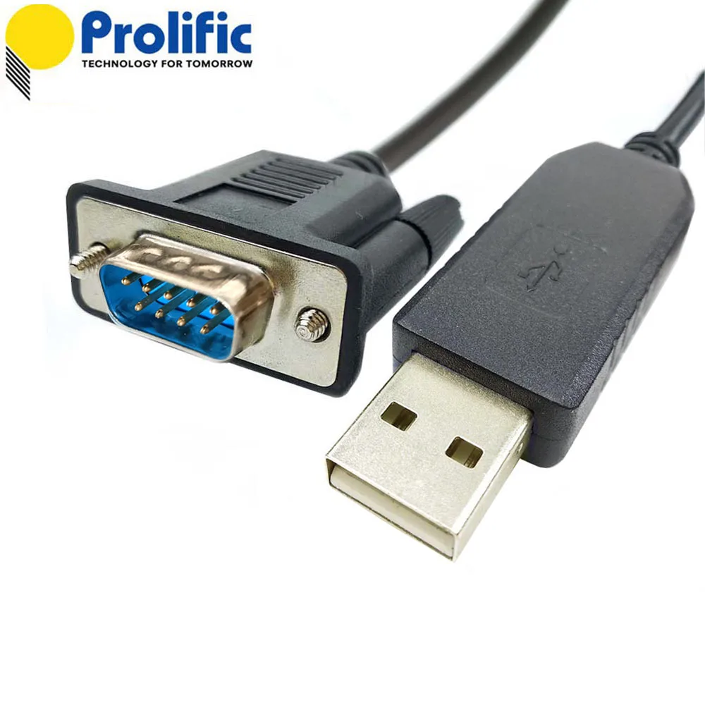 Prolific PL2303HXD Android Host USB-C to DB9pin Male PL2303 USB RS232 Serial Cable