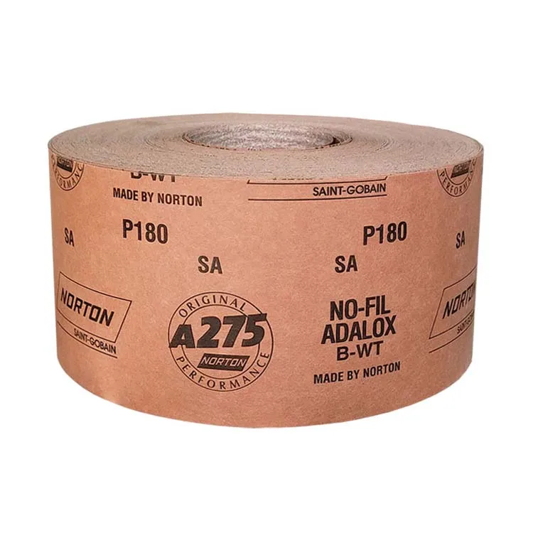 Norton A275 P80~1500 70mm* 35m Dry abrasive paper sandpaper sand paper roll