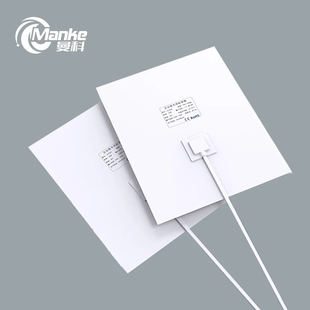 Customized 150mm*200mm Anti-Fog Film AC110-240V DC12V for Bathroom Mirror PET Material Defogger