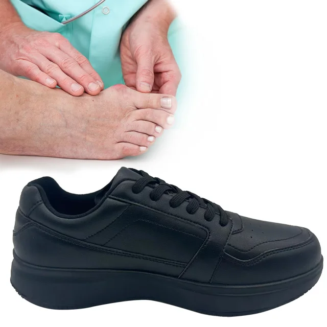 JIEJU Low Price Breathable Best Athletic Diabetics Orthopedic For Men Diabetic Shoes Slip On