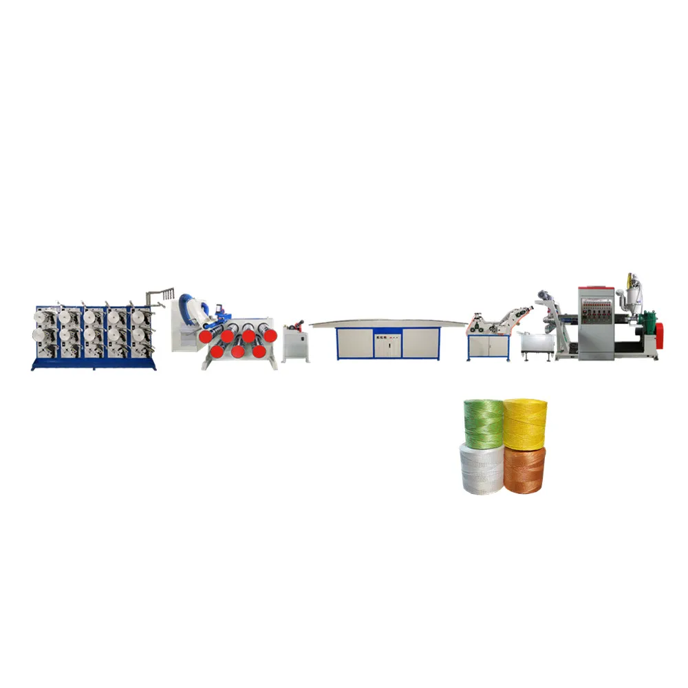 high tenacity high configuration polypropylene extrusion machine polyester fiber production line for pp rope making