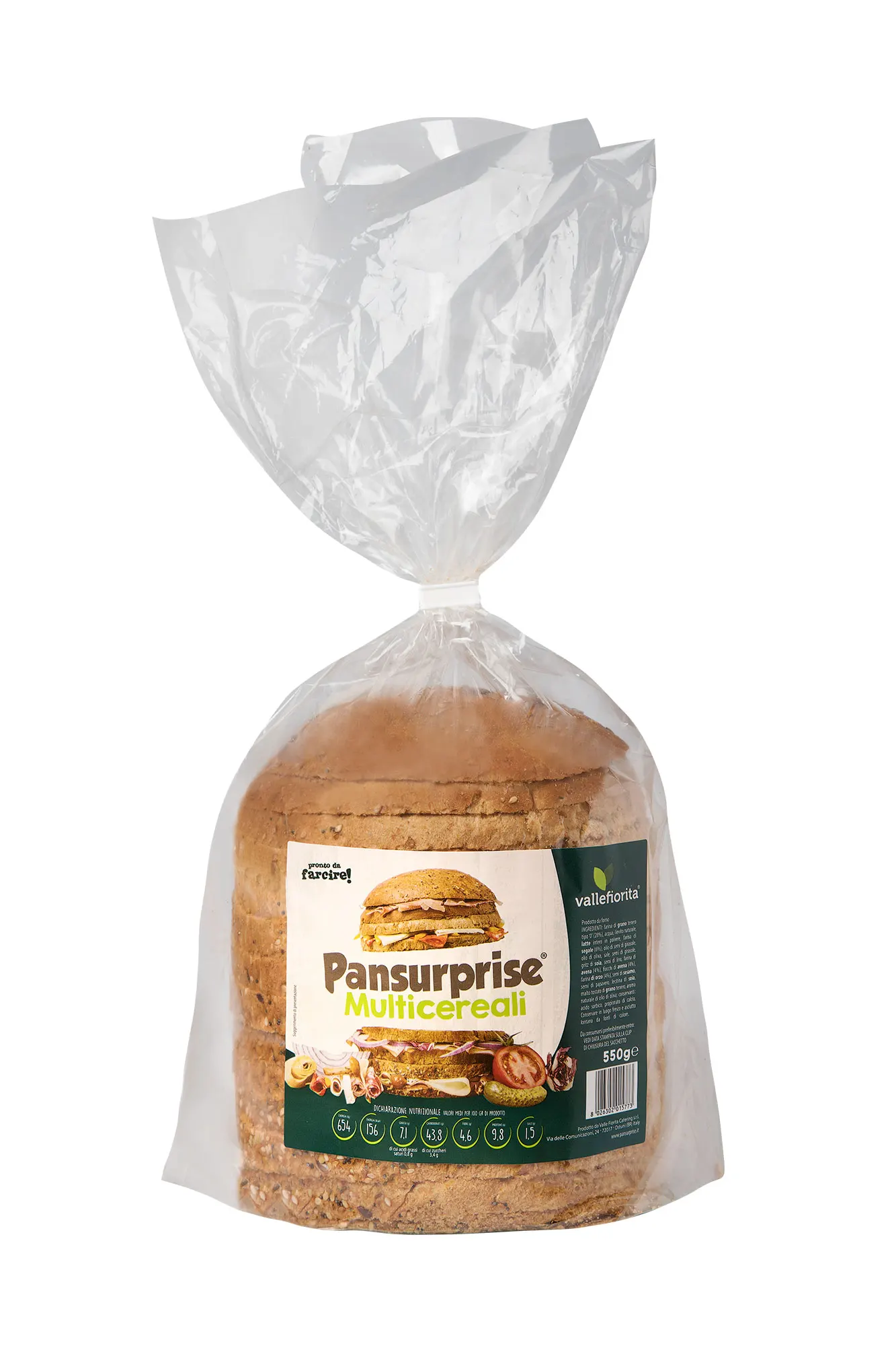 Многозерновая уже нарезанная сухая Хлебопекарная хлебобулочная продукция sourтеста Pansurprise, товары для выпечки хлеба, источник волокон