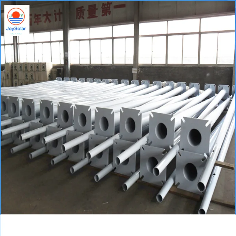 3m 5m 6m 8m 10m 12m hot selling solar street light steel pole