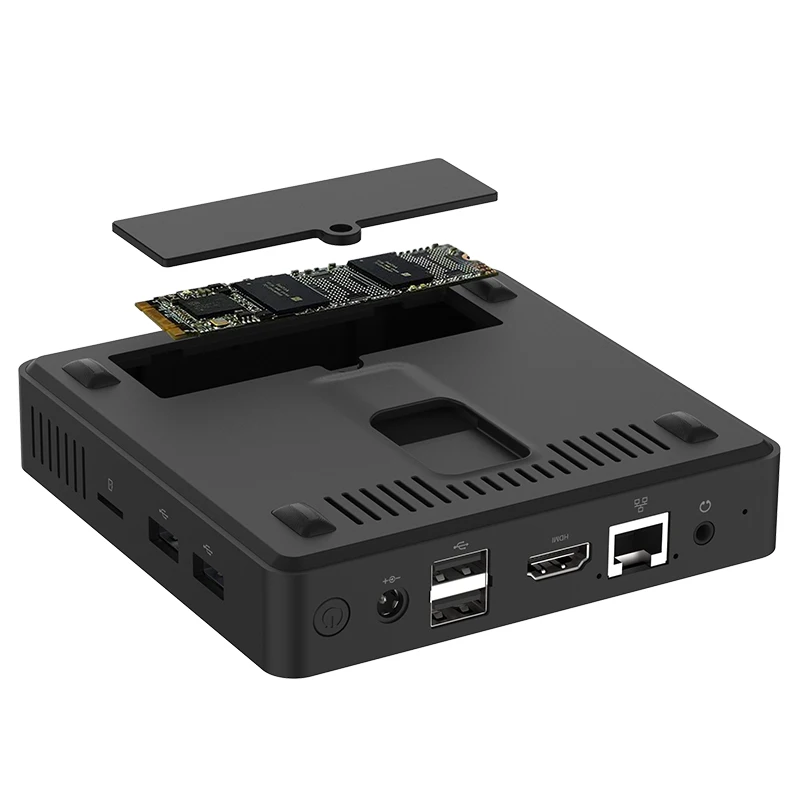 WIN10 Mini Desktop Computer N3350 6GB 128GB SSD Dual Band WiFi Gigabit Ethernet BT 4.0 Micro PC Mini PCs