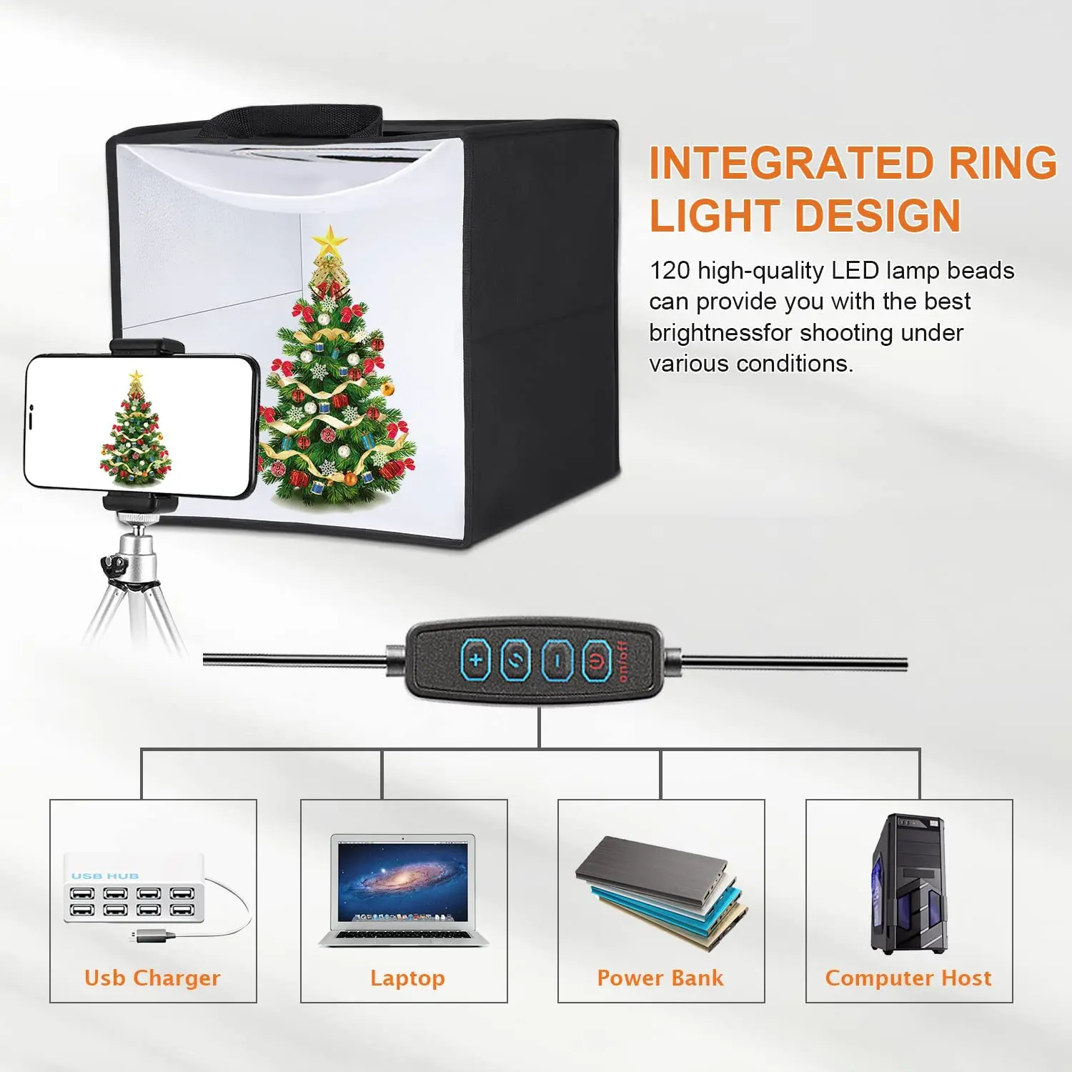 30CM Photo Light Box Quick Install Foldable Portable Studio Kit with Soft Light Cloth Professional Photography Equipment