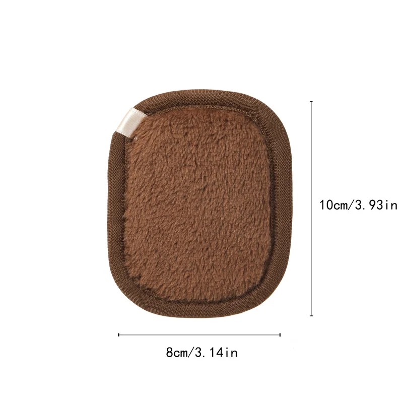 High Quality Dual-sided Low-pile Microfiber Soft Lint-free Hypoallergenic Antibacterial Luxury Eco-friendly Makeup Removal Cloth