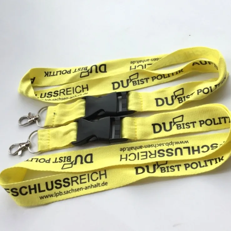 
wholesale Widely used custom college whistle long lanyard for team 