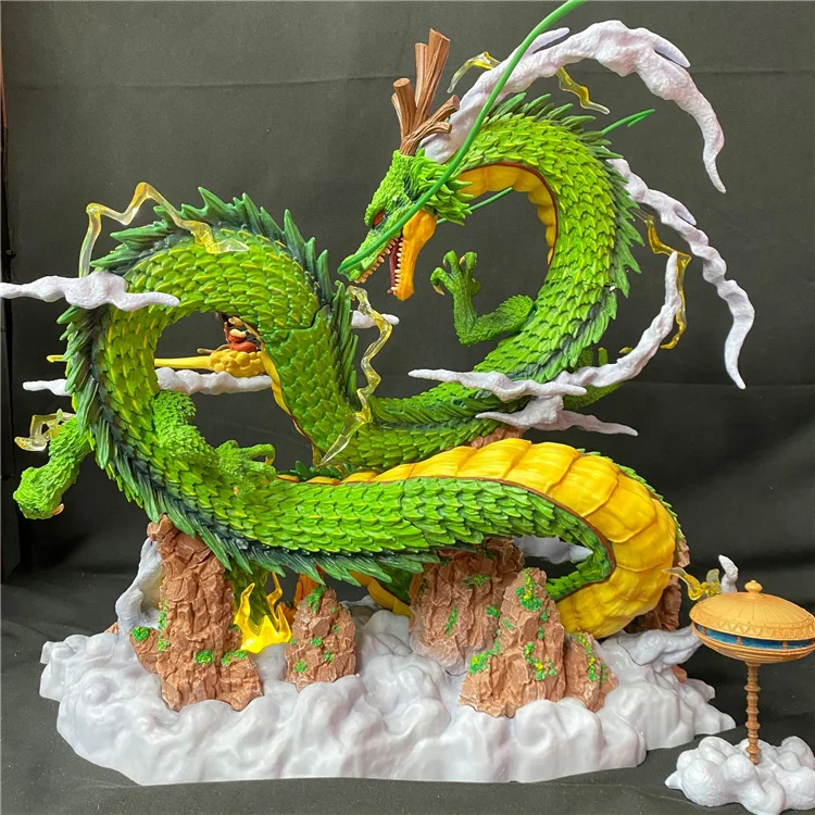 New Arrival Gk Dragon Balls Z Action Figure Big Size Shenron Somersault Cloud Goku Figurine Model Toys Dolls
