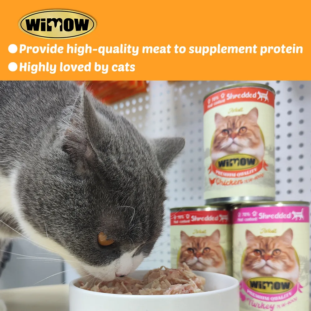 2024 хороший рынок oem курица индейка ягненок Криль тунец лосось приготовление измельченный мясной бульон собака кошка консервированные закуски кошачьи Влажные Корма