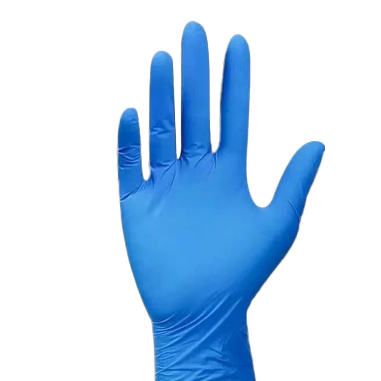 Supply Wholesale Make Latex Glove Blue Gloves For Kitchen Machines Cleaning