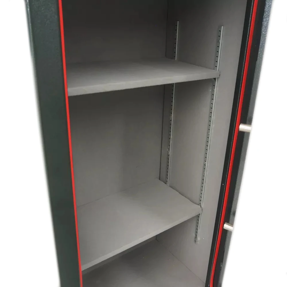 High quality digital lock fireproof 3 layers metal jewelry money safe box for sale