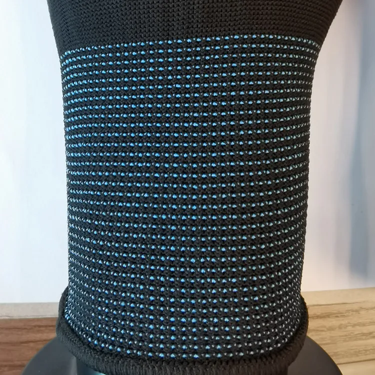  Customization black polyester shell pu palm coated anti-slip
