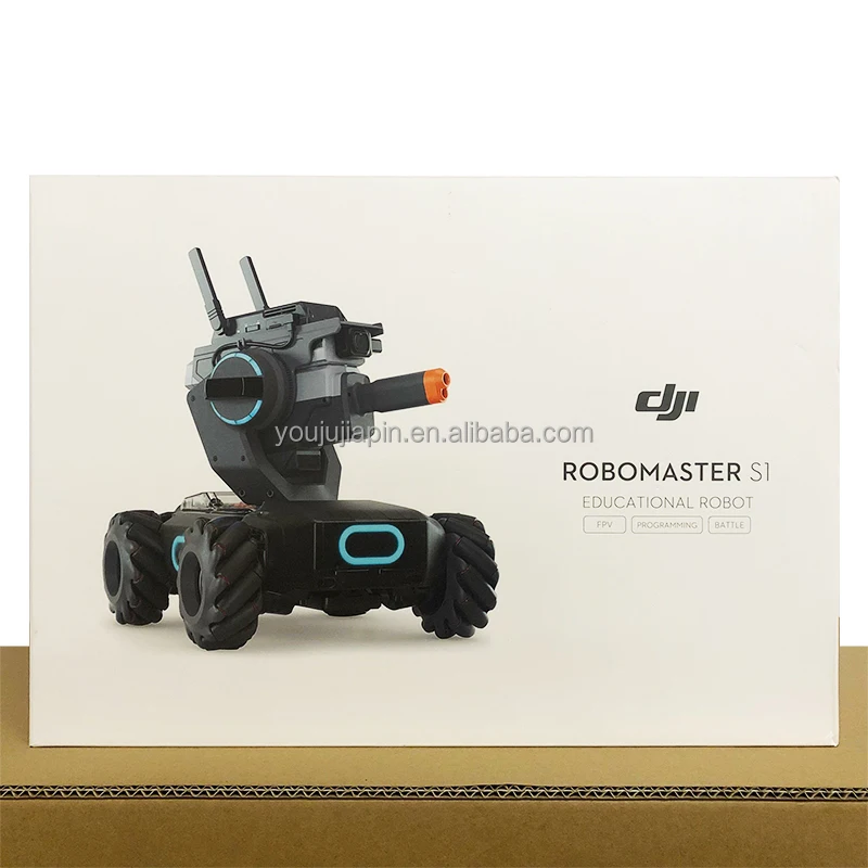  DJI Robomaster S1 FPV камера автомобиль Радиоуправляемый образовательный робот модуль ИИ поддержка царапин 3 0 программа