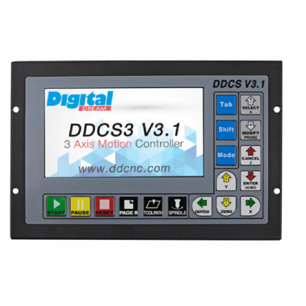 
3 Axis CNC Motion Controller with Handwheel MPG for CNC Router 4 Axis MACH3 CNC Controller DDCSV31 