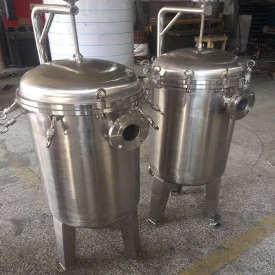 Quick opening Multi-Bag Customized SS 304 316 Multi Whole House Water Security Precision Cartridge Bag Filter Housings Vessel