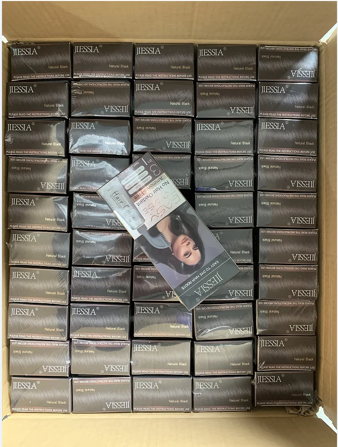 Professional Wholesaler Oem Hair Color Cream Ammonia Free Hair Color Hair Dye Cream with Comb