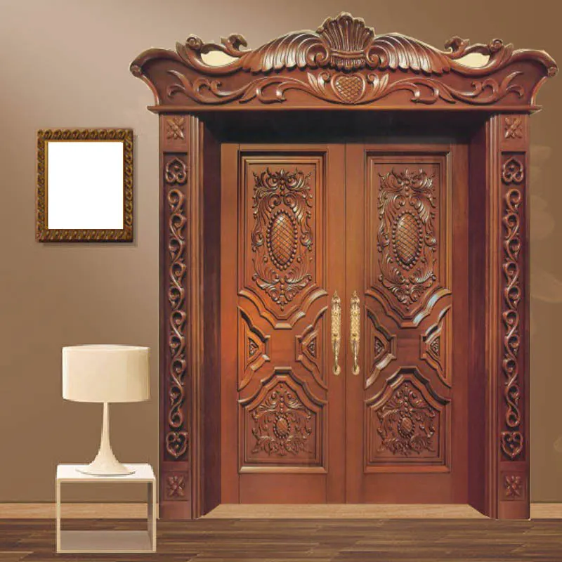 Custom Carved Door Interior Original Wood Door
