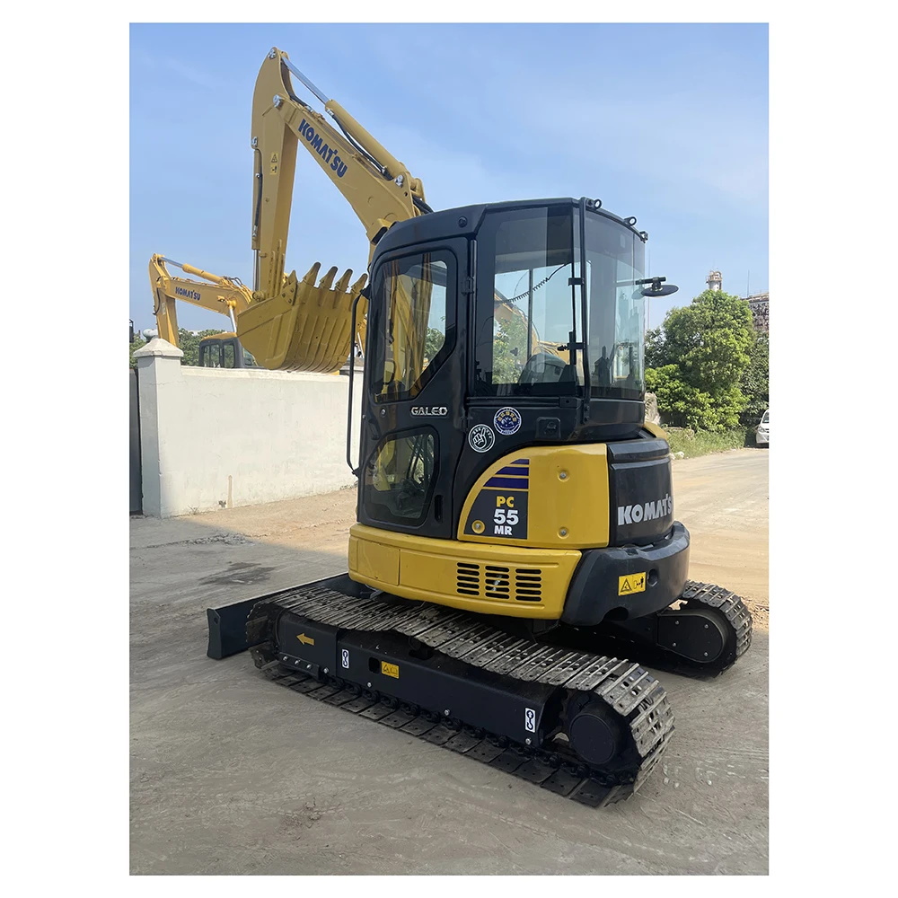 Cheap Selling Used Mini Excavator  Komatsu PC55MR 5.5Ton Japanese PC56-7 Used Excavator For Sale