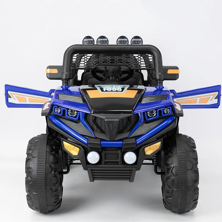 High quality children can ride 12v7 power motor electric toy car four-wheel off-road kid toy car
