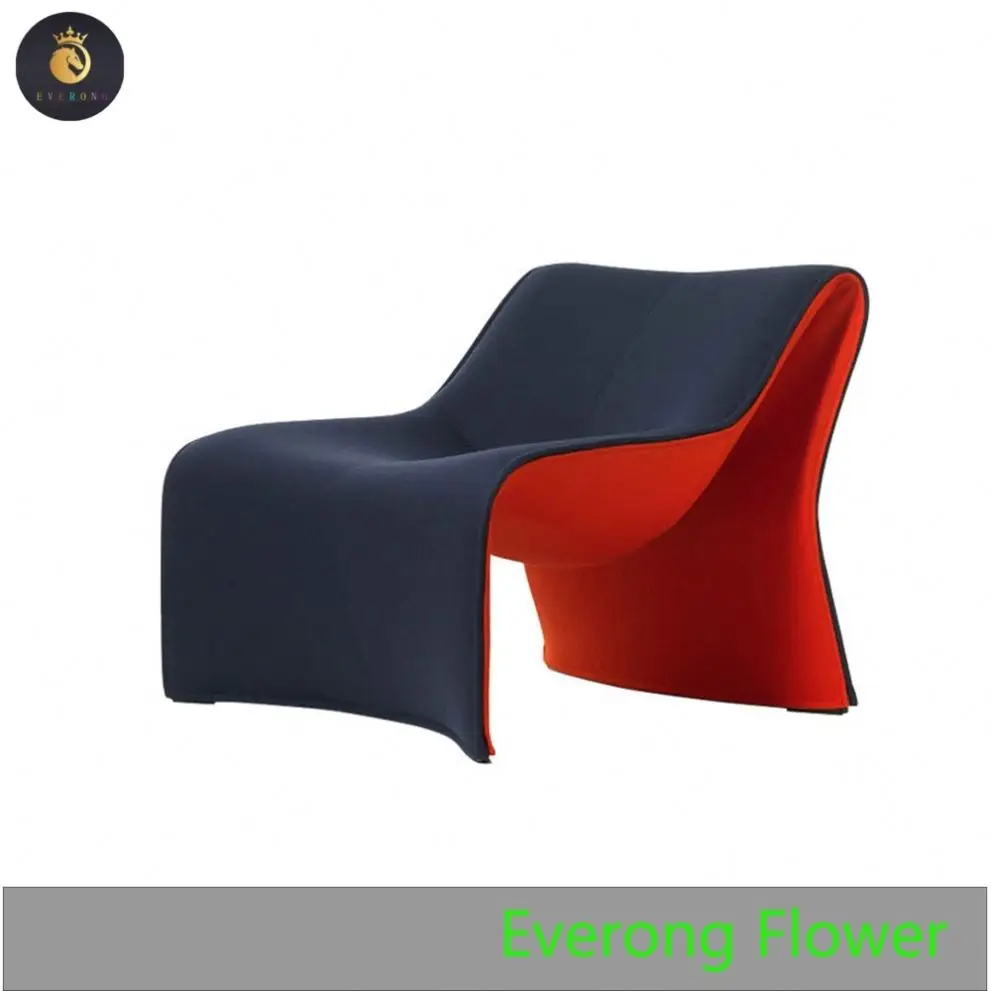 2022 Hot selling  Living room 181 cloth lounge chair high heel shoe leisure chair by fabric upholstery