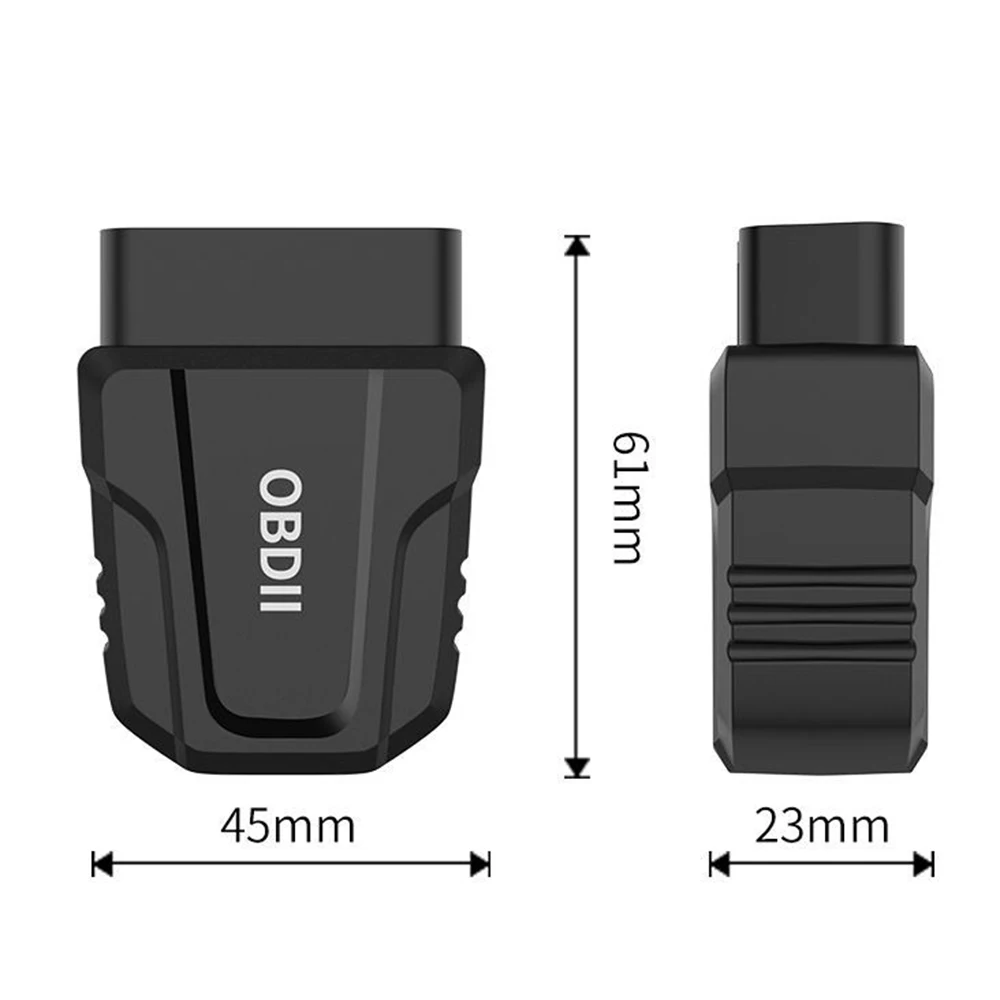 New Arrival V011 Alarm Vehicle Safety Real-time Monitoring ELM327 Auto Health Car Diagnostic Bluetooth OBD-II Scanner