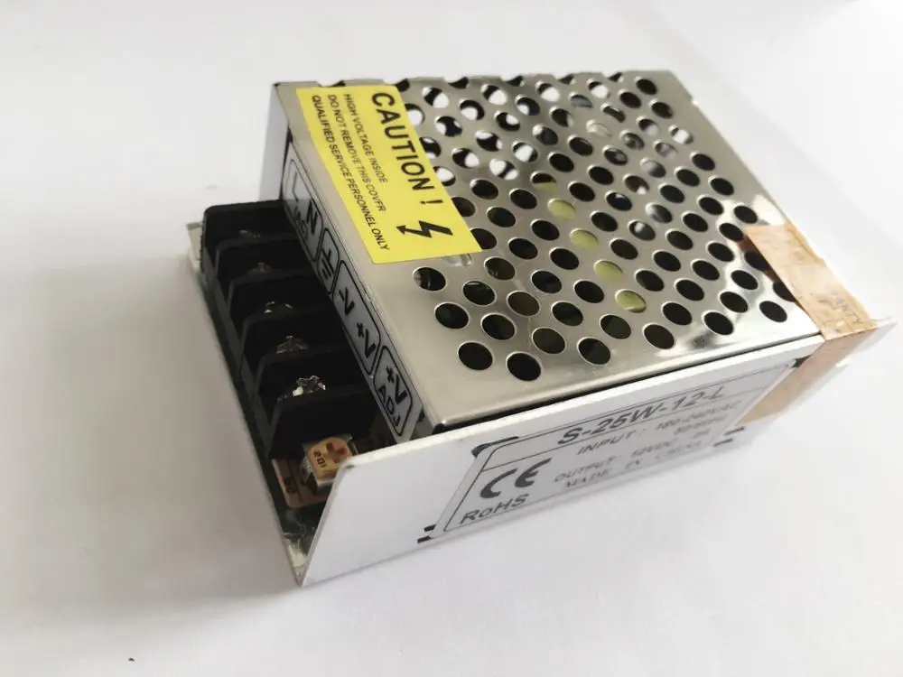 12V 3A 36W Power Supply S-36 IP20 LED Switching Power Supply