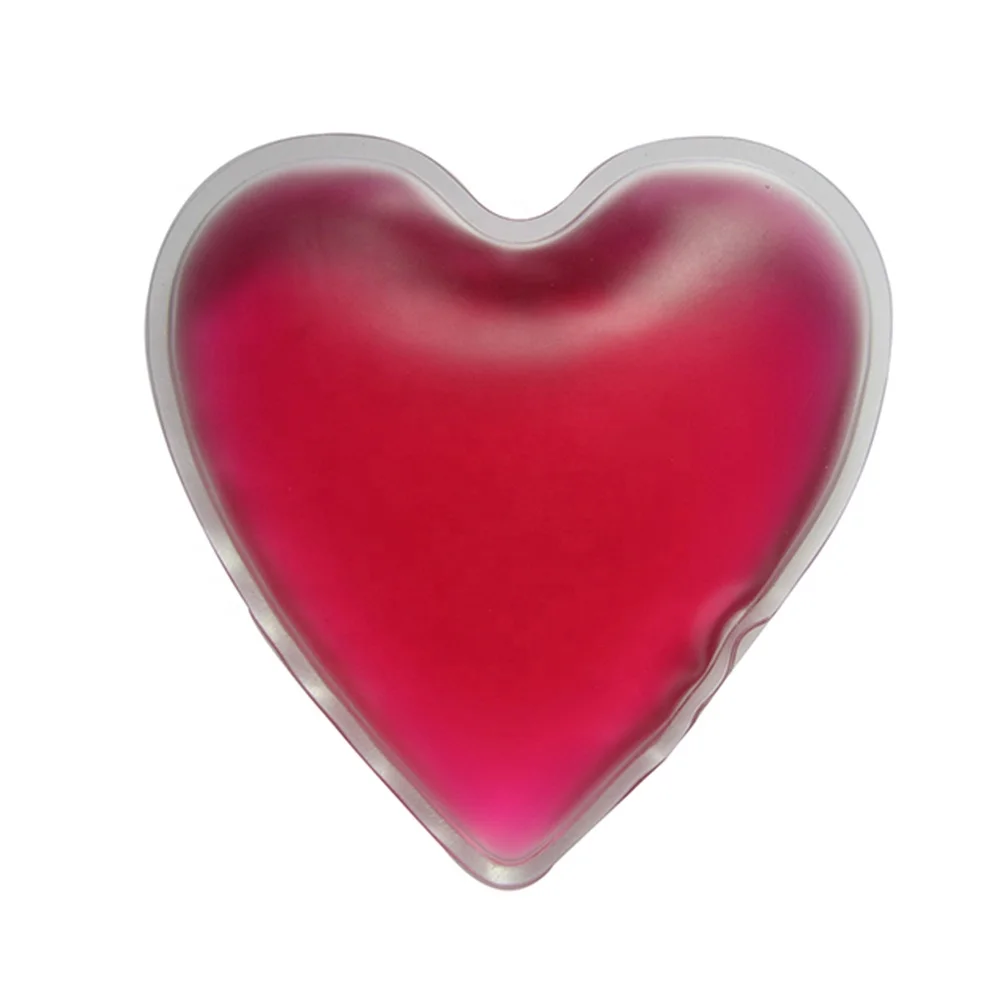 Magic Heart Shape Hot Cold Pack Customized Size Gel Pack PVC For Beauty Therapy