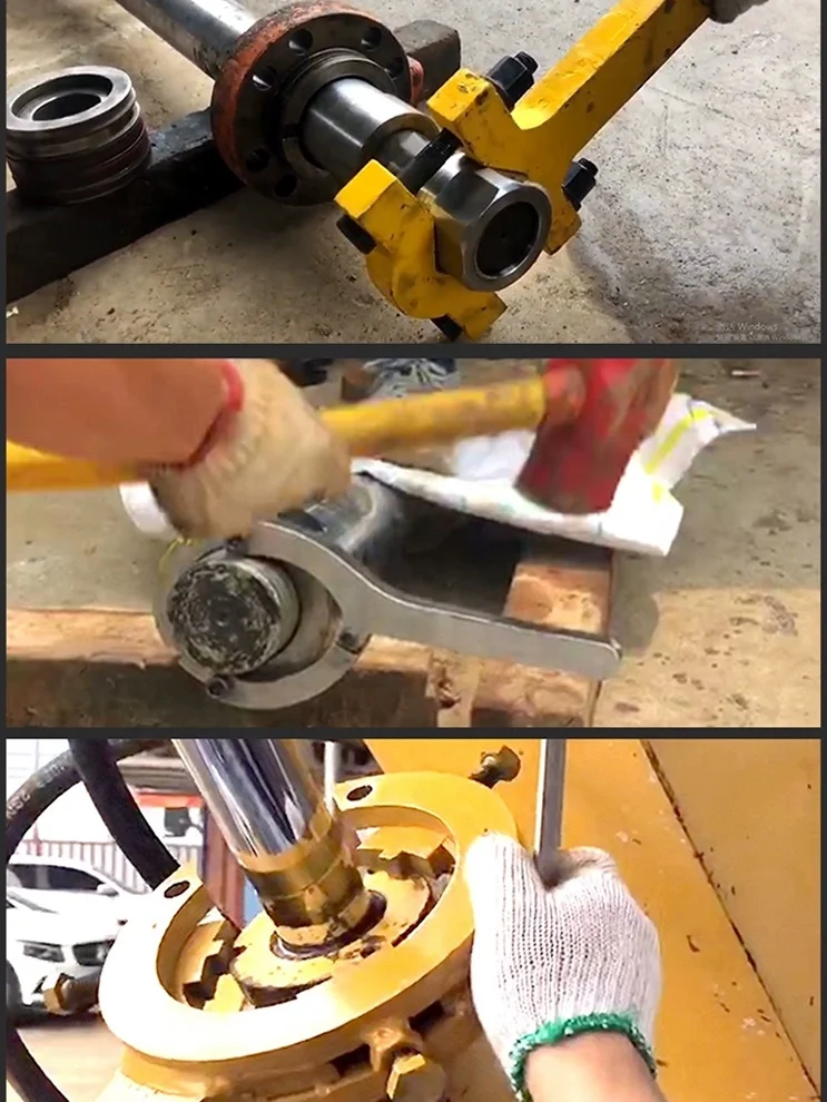Excavator special maintenance tools parts adjustable oil cylinder repair tool