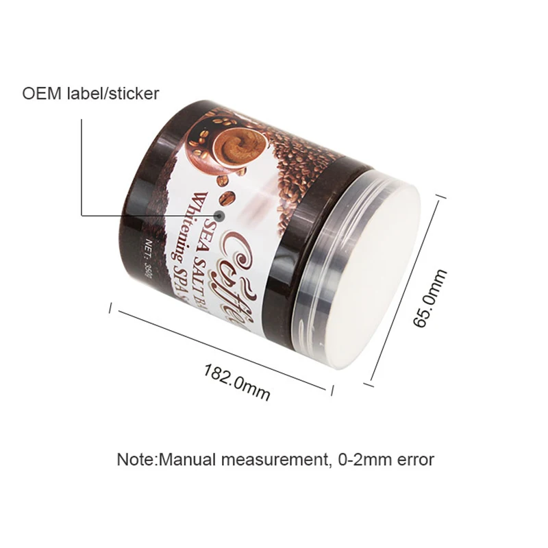 
Coffee Bath Salt Dead Sea Salt Bath Scrub Whitening Bathing Scrub 