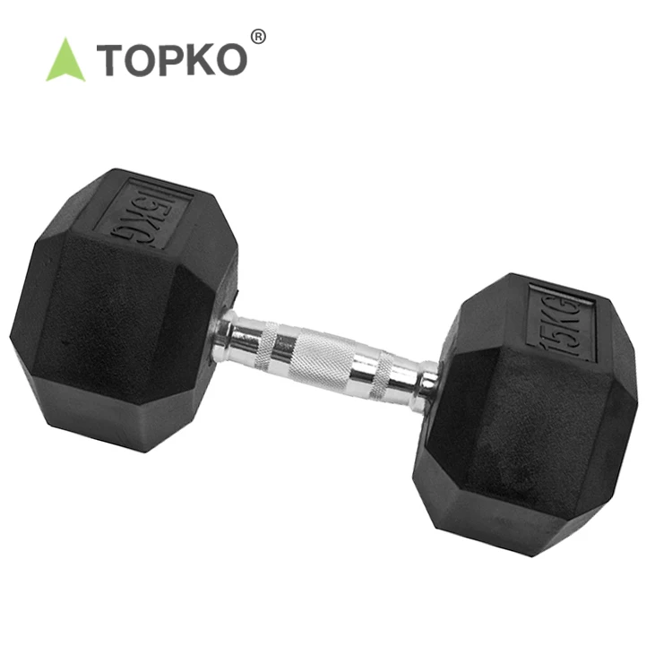  TOPKO купить дешевые силовые тренировочные тренажеры для фитнеса гантели оптом высокое качество набор гантелей из шестигранной