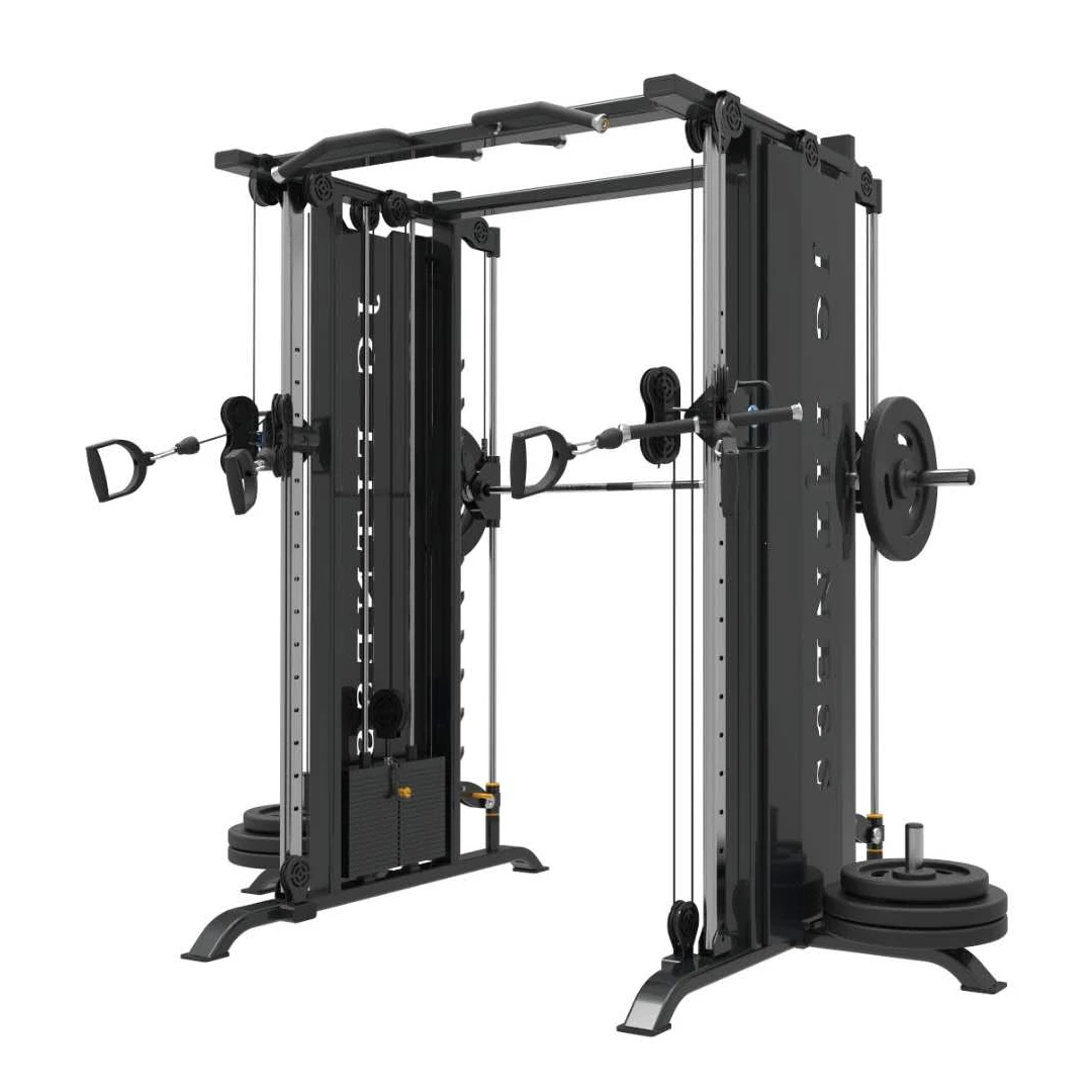 multi gym strength training smith machine cable crossover 6890a