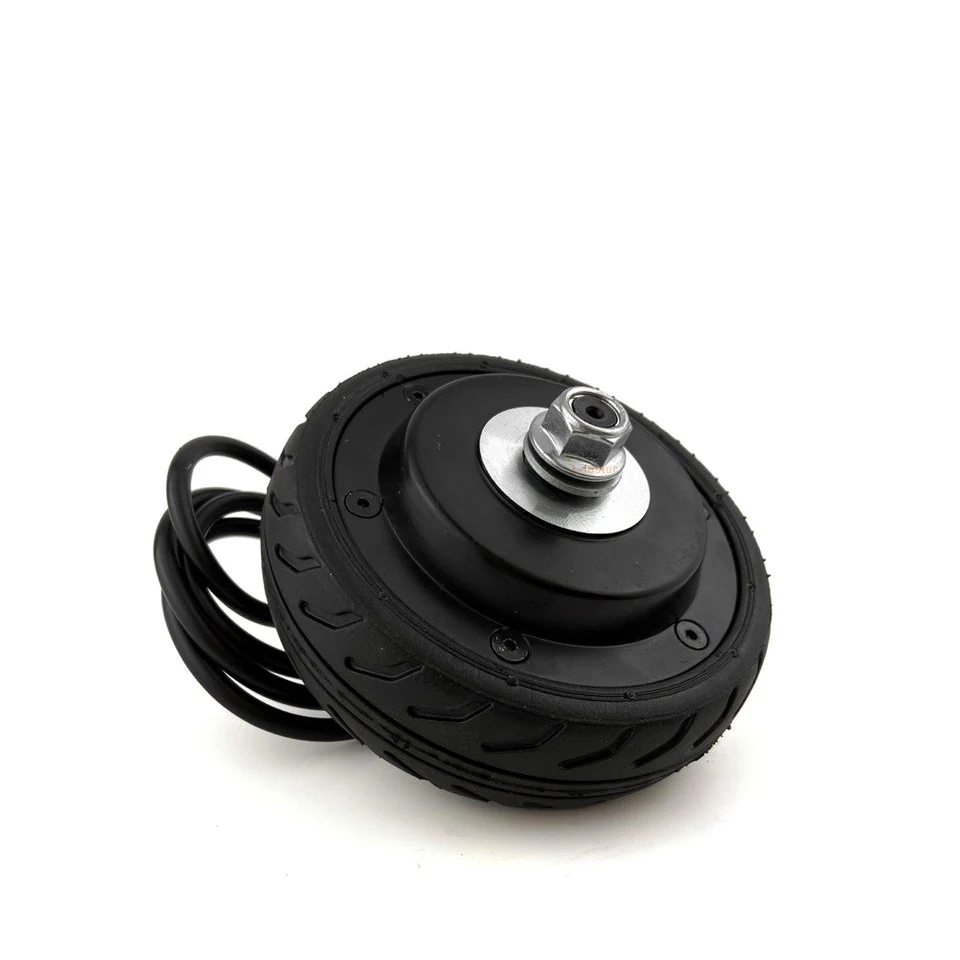 5 inch 36V 200W 1600rpm 8 wires hall sensor Brushless Hub Motor Wheel Electric Scooter Motor Wheel