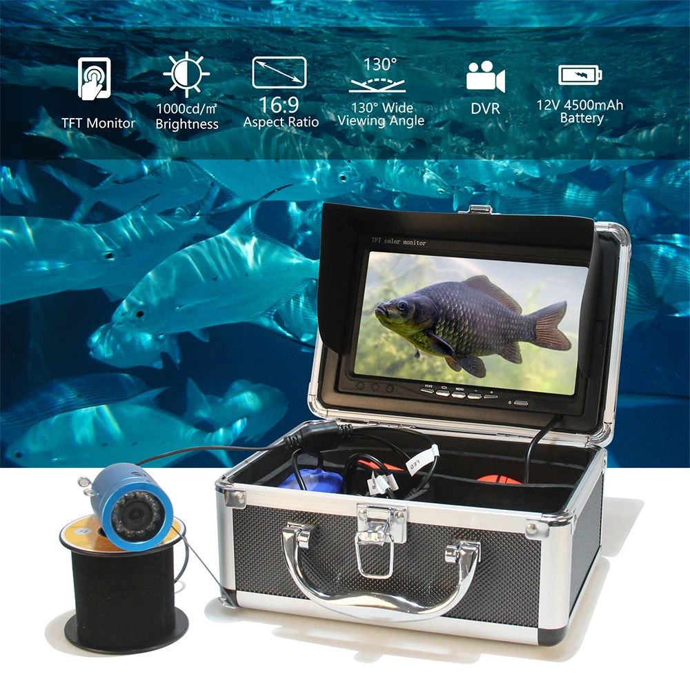 CR110-7L Cheap Ir Camera Fishing Camera Fish Finder with 7 Inches Screen TFT Screen