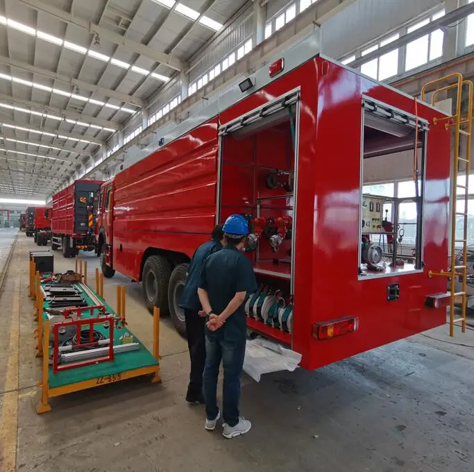 Sinotruk SINOTRUCK HOWO 4X2 6x4 8X4 форма и водный Тип пожарная машина