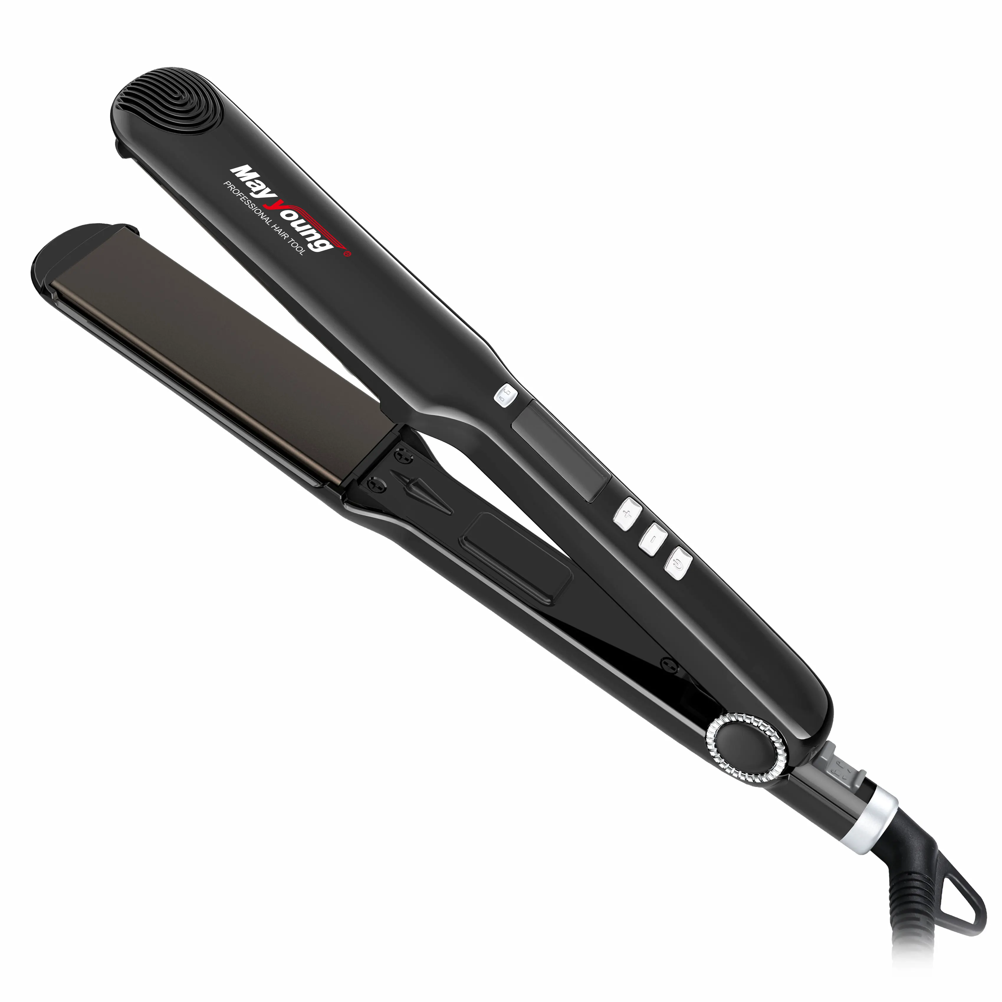 M527A Hot sell MCH heater LCD display floating plates negative ionic hair straightener