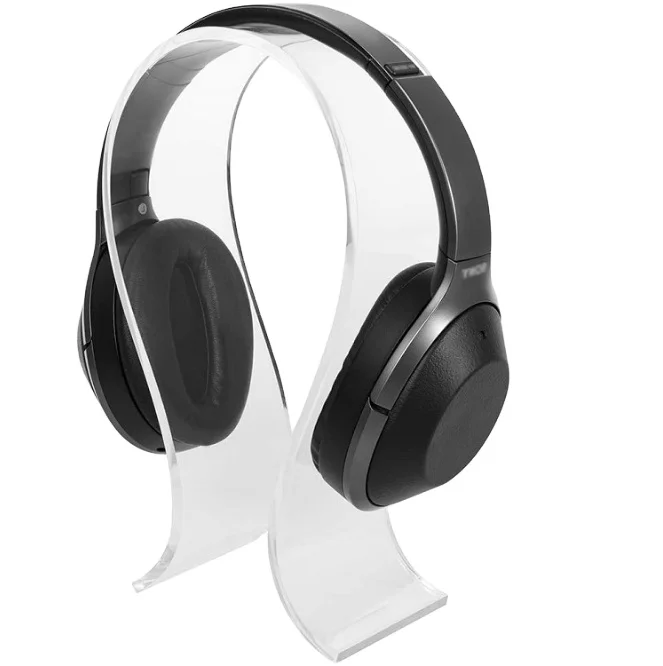 MYDARB Hot Selling Desk Acrylic Headphone Display Stand For Headset Holder