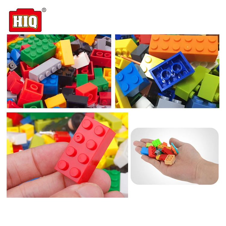 Hot Selling diy ABS plastic toys building blocks 1000pcs