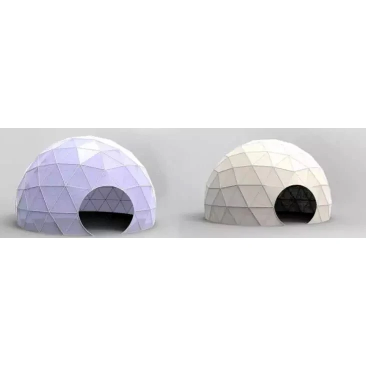 3m 4m 5m 6m South Africa 4 Man Prefab House Glamping Geodesic Dome Tent