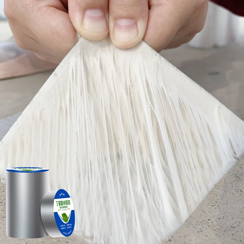 Factory Direct Sale Butyl Strong Waterproof Leak-proof Aluminum Foil Insulation Antifreeze Thickened Tape Wholesale