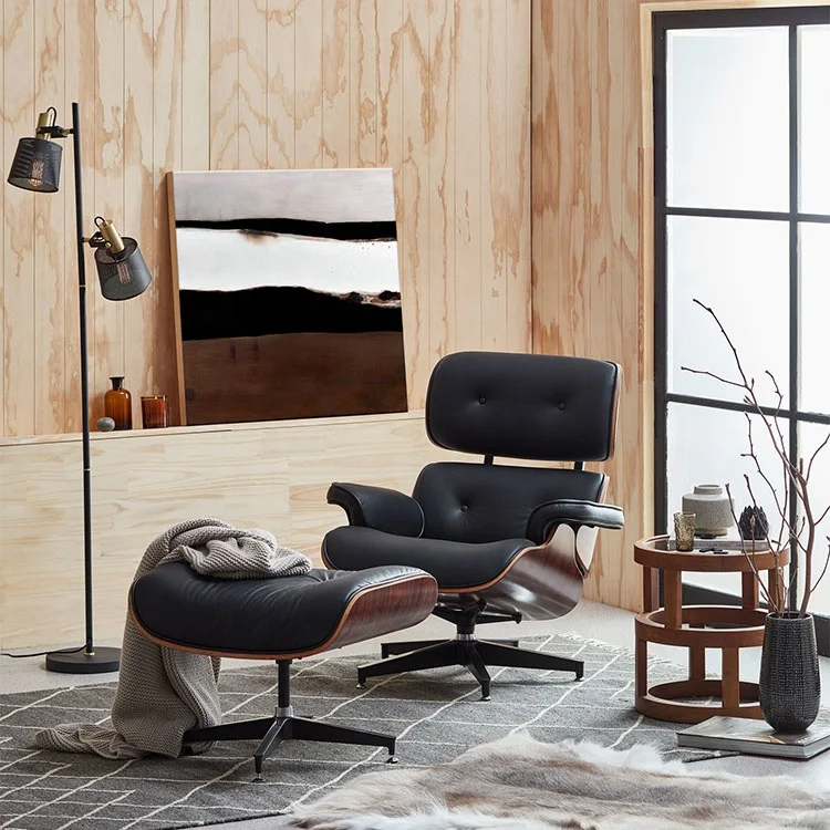  Fangbo Furniture Supplier Modern Design Top Quality Pu Leather Rotating Lounge Office Home Ergonomic Sofa