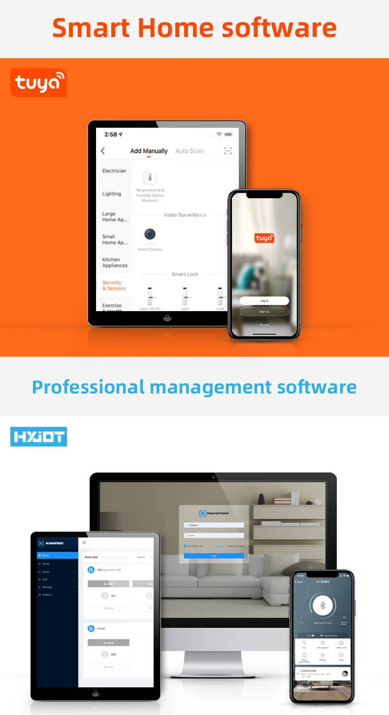 Tuya APP Домашний Электронный Wifi умный замок Электрический цифровой биометрический дверной замок с отпечатком пальца