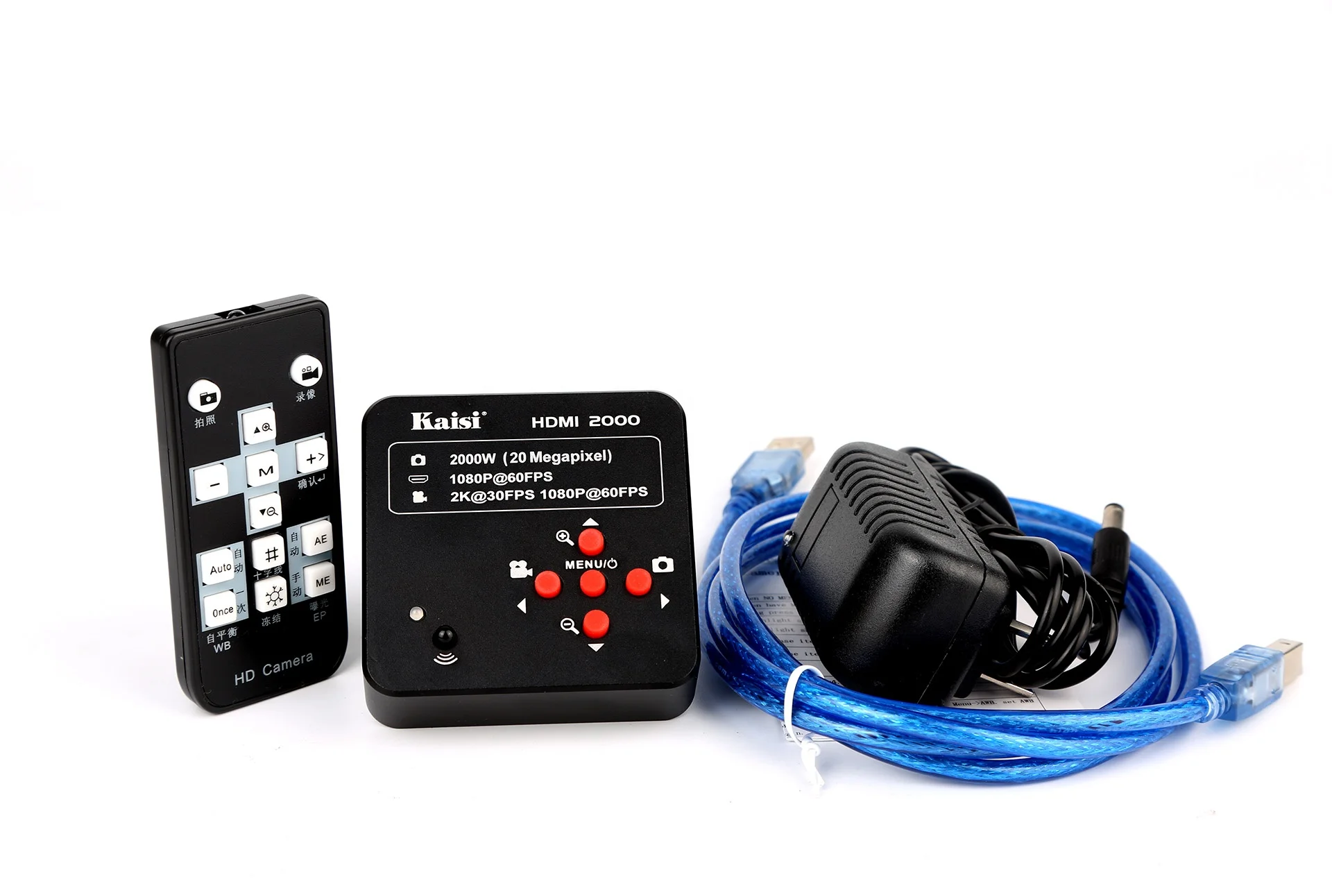 
Kaisi 1080P 30FPS 60FPS 130X Camera Microscope 20 Million pixel Microscope With Digital Camera 