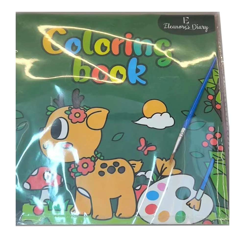 wholesale children Magic Coloring Paint Book Watercolor kids painting set