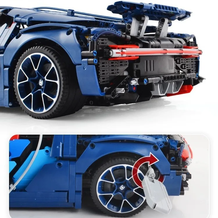 High Tech Serie 911 Race Car Speed Champions Building Block Sets For Adults Kids of 14 ages Mini Block High Quality DIY Assembly