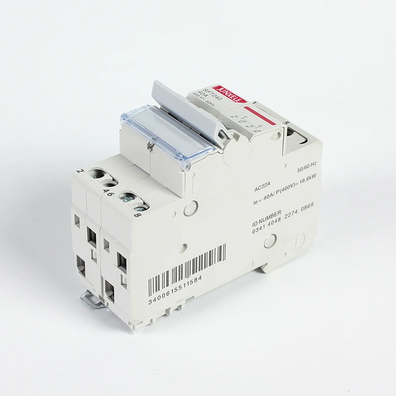 SFT240 Dual power transfer isolation switch circuit breaker 1p2p3p4p WITH cover